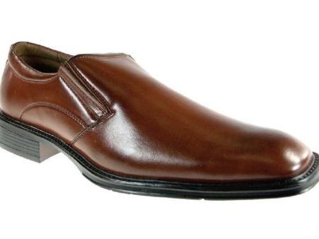 Mens Delli Aldo Sleek SIip On Dress Loafers Shoes 16010 Brown-86 Online now