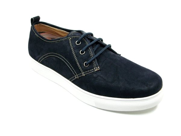 Mens Polar Fox Canvas Suedette Casual Sneakers Shoes 30191 Blue-379 Online now