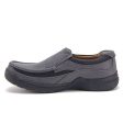 Mens Rocus Slip On Comfort Walking Loafers Shoes C-212 Grey Online