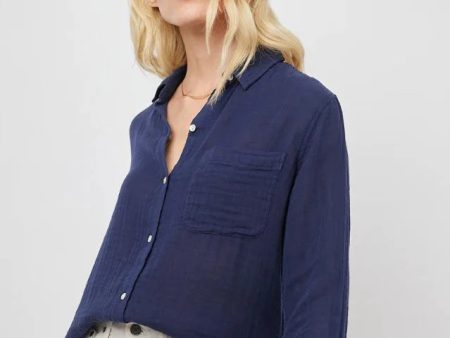 Rails Ellis Shirt- Indigo (Online Only) For Sale