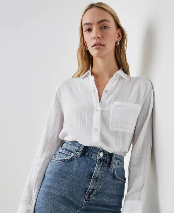 Rails Ellis Shirt- White Hot on Sale