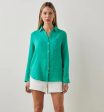 Rails Ellis Shirt- Emerald (Online Only) Cheap