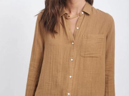 Rails Ellis Shirt- Toasted Coconut (Online Only) on Sale