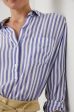 Rails Elle Shirt- Blue White Stripe (Online Only) For Sale