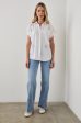 Rails Jamie Shirt- White Eyelet Stars (Online Only) Discount