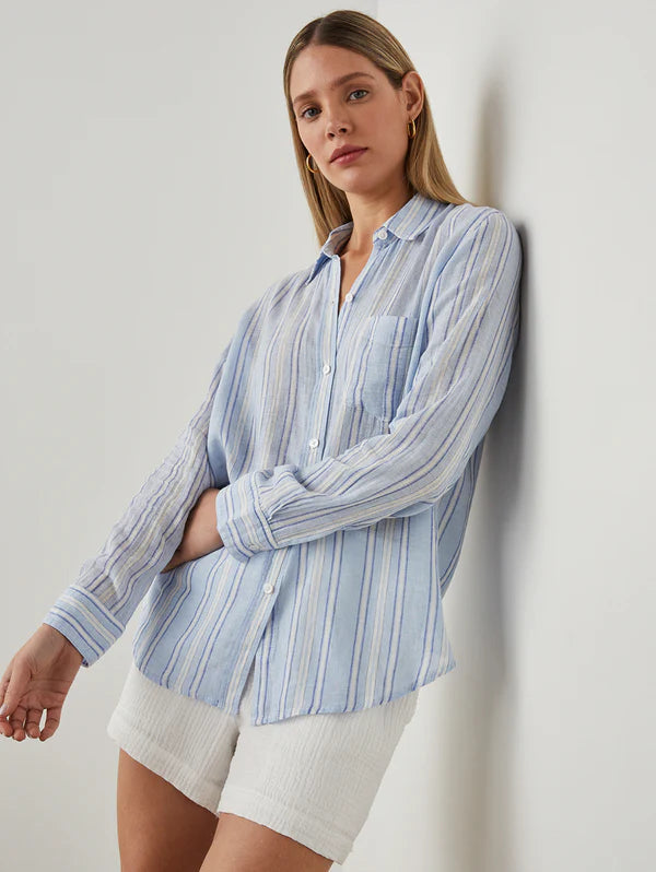 Rails Charli Shirt- Napoli Stripe (Online Only) Online