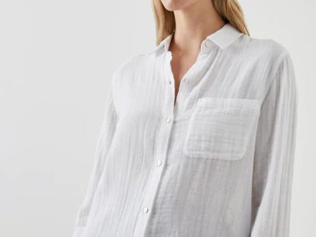 Rails Ellis Shirt- White Hot on Sale