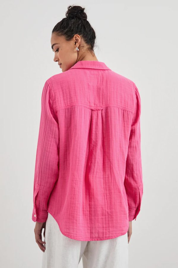 Rails Ellis Shirt- Hibiscus (Online Only) Discount