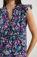 Rails Misha Top- Woodblock Floral For Cheap