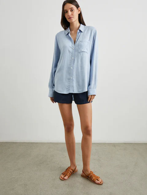 Rails Hunter Shirt- Chambray Heather (Online Only) Supply