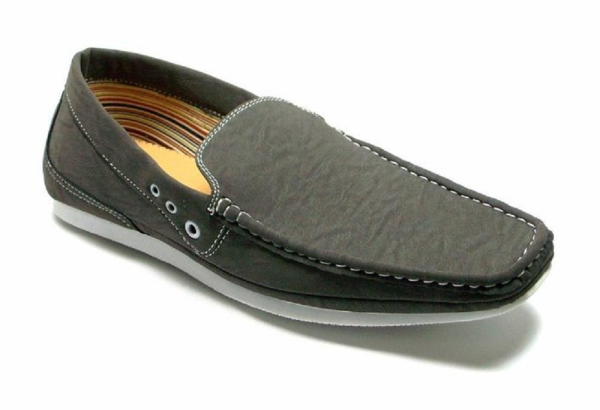 Mens Polar Fox Moccasin Slip On Casual Loafers Shoes 30186 Gray-363 Sale