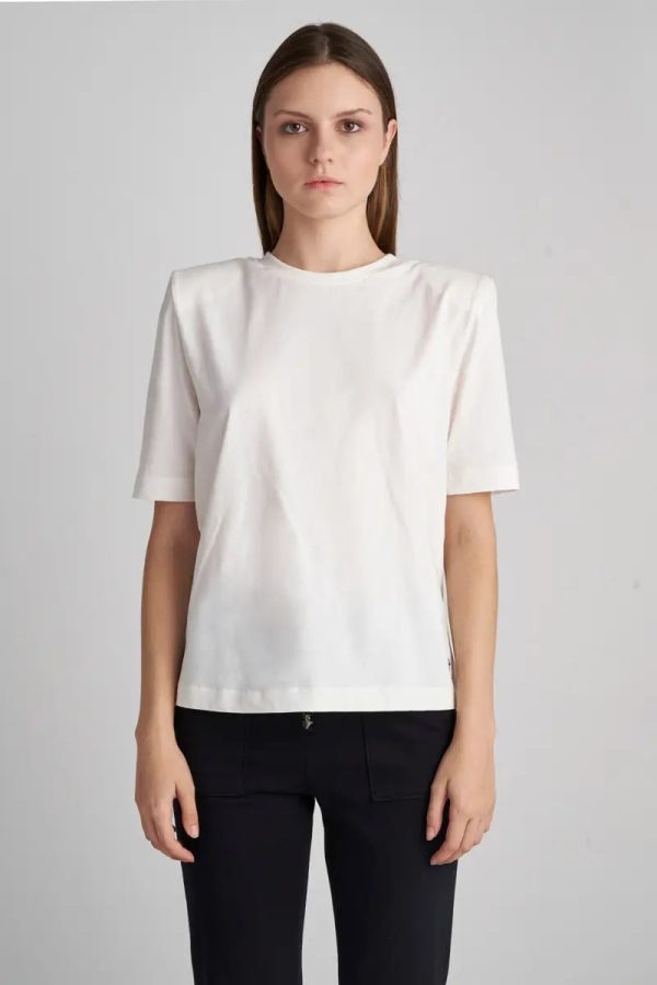 Birgitte Herskind Shoulder Pad T-Shirt Cheap