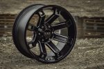 HD Off-Road Hollow Point Wheels | Black Milled | for 6x139.7 Trucks Hot on Sale